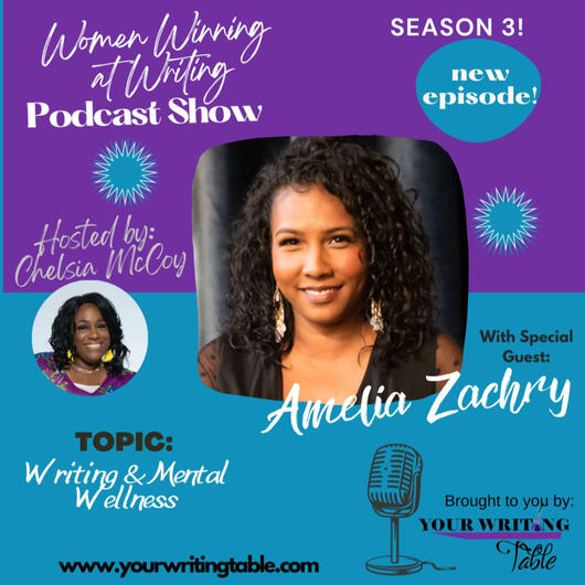 S3,E19: Amelia Zachry - Writing & Mental Wellness (Amelia Zachry; 16 ...